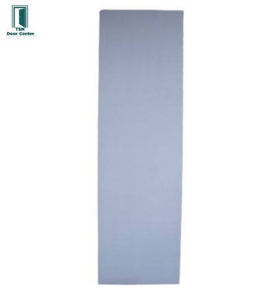 ประตูไฟเบอร์กลาสสีขาว FDS005 ขนาด80x200ซม. หน้าบานเรียบทึบไม่มีลูกฟักแต่ผิวหน้าบานมีร่องเสี้ยน